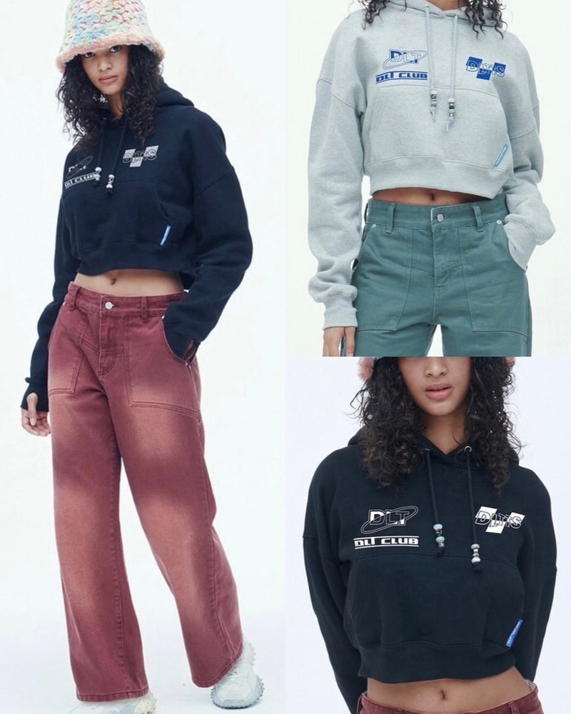 【DILETTANTISME】RACING WARMER CROP HOOD