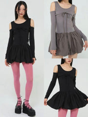 【Uglyshadow】RIBBON PUMPKIN DRESS