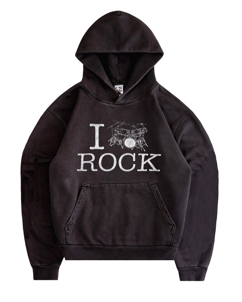 【BASKETCASE】IROCK hoodie / 【バスケットケース】アイロックロゴ長袖パーカー