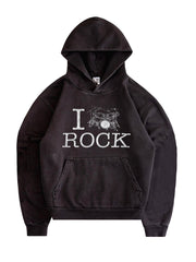 【BASKETCASE】IROCK hoodie / 【バスケットケース】アイロックロゴ長袖パーカー