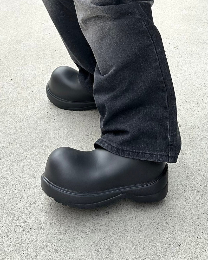 受注制【Chikashitsu +】volume sole clog shoes / 【チカシツプラス】ボリュームソール厚底クロッグシューズ