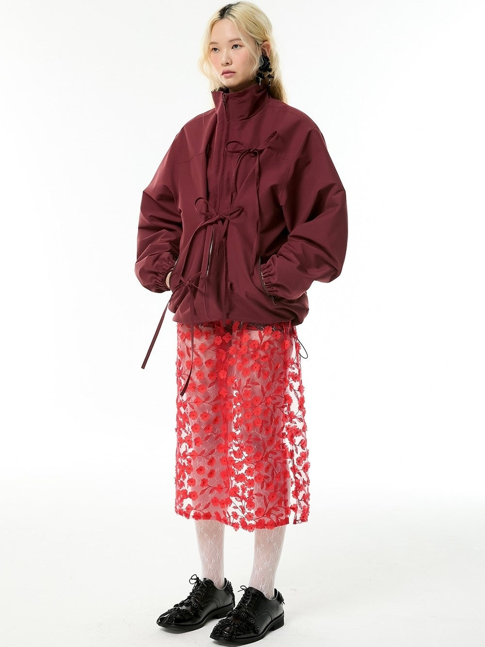 【ESC STUDIO】ribbon training jacket