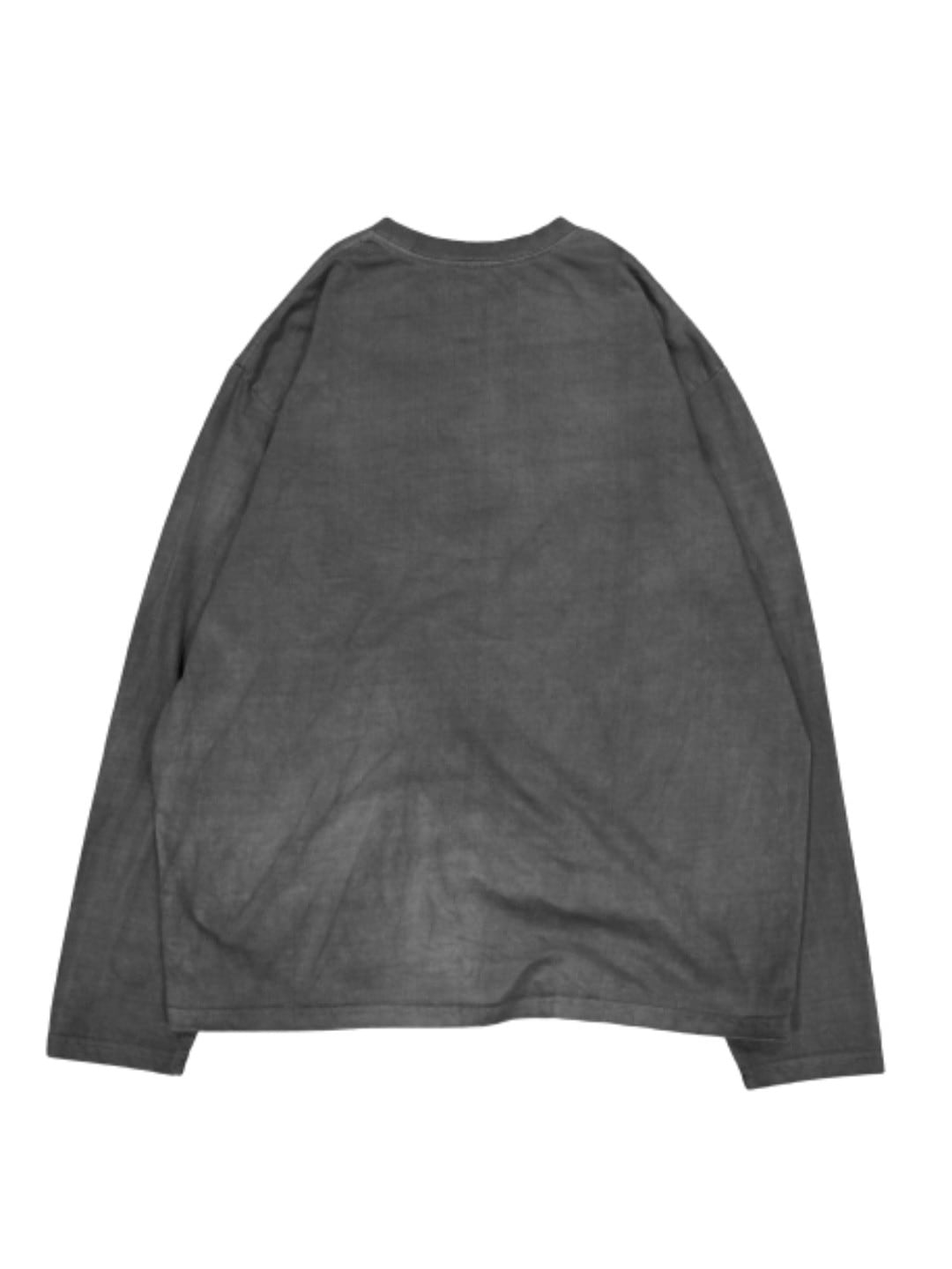 【THECOLDESTMOMENT】logo washed long sleeve
