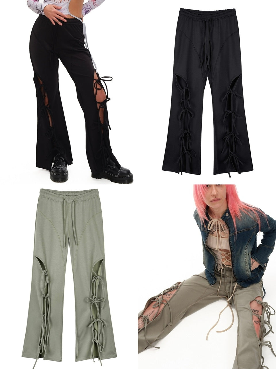 【YOUTHBATH】STRING BANDING PANTS