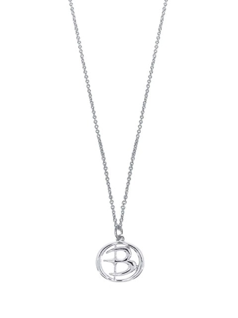【BLACK PURPLE】silver925 Signity Symbol Necklace