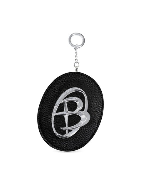 【BLACK PURPLE】Accent card holder key ring