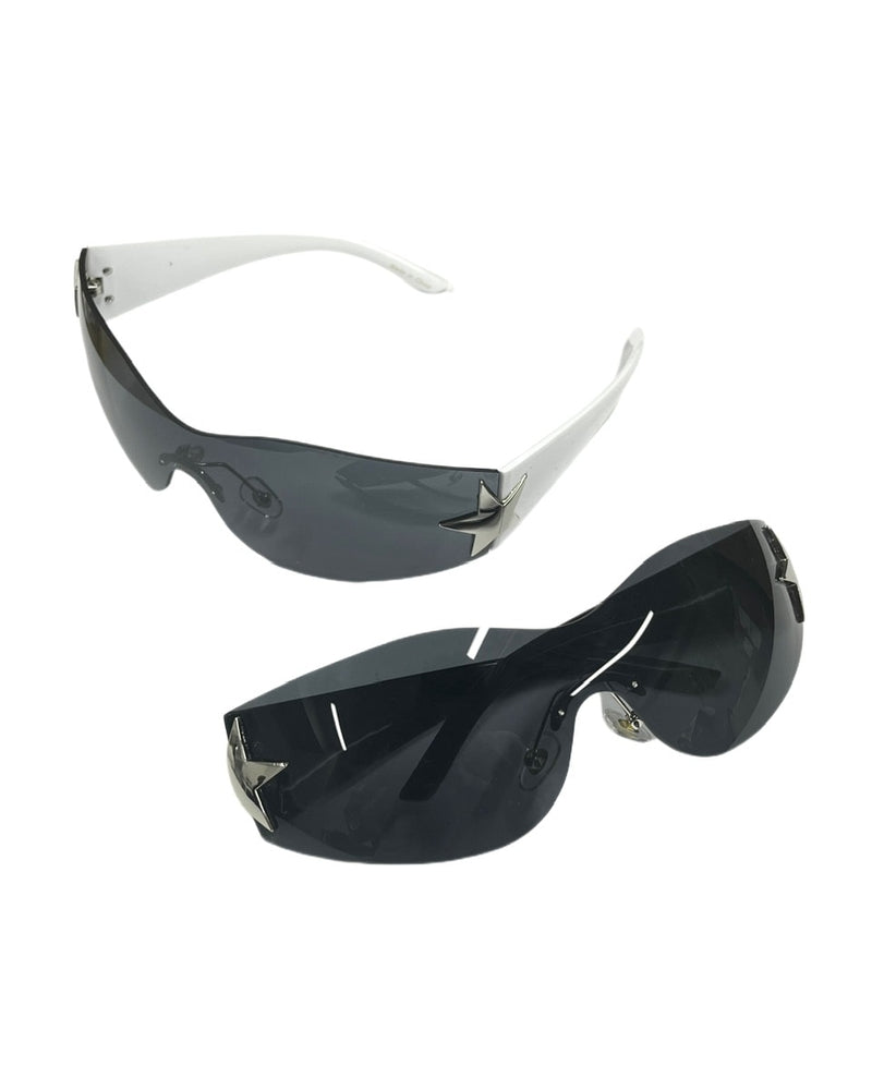 受注制【Never mind the XU】star goggles glasses (2color)