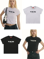 【TGNS】Short Length Yes Logo Tee