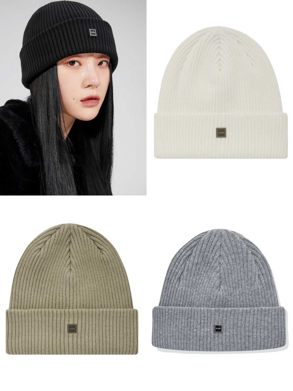 【FLAREUP】FLARE Knit Beanie