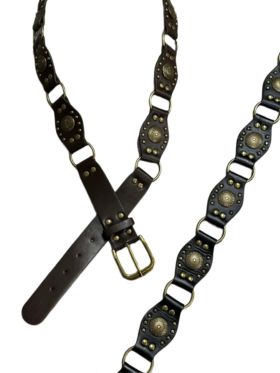 受注制【Never mind the XU】western belt (2color)