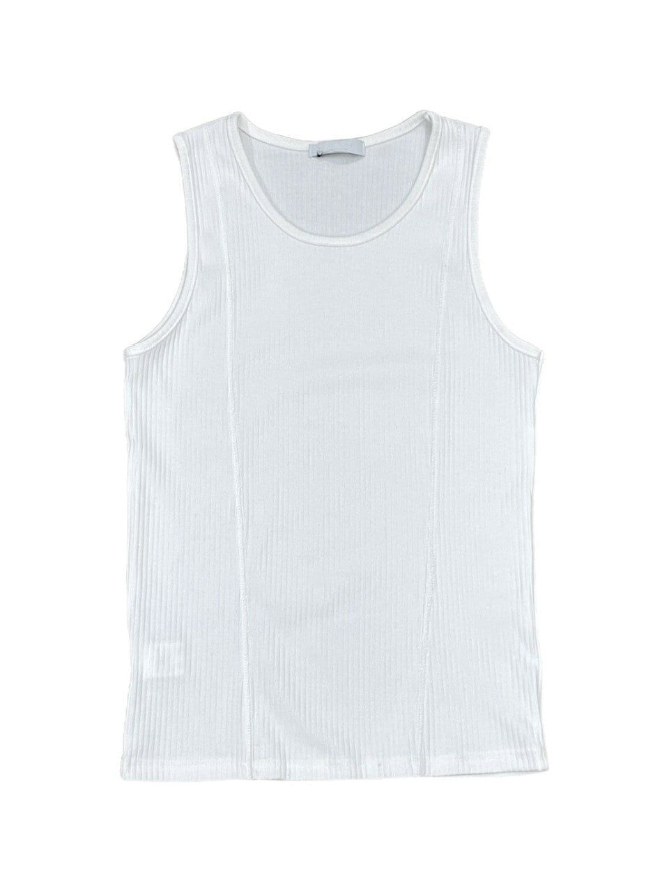 受注制【Chikashitsu +】stitch rib sleeveless (3color) – PRESSING