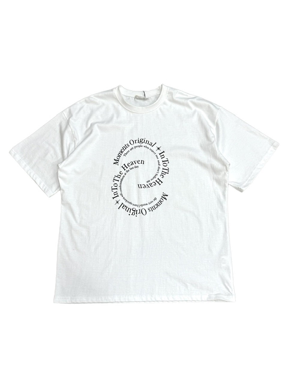 受注制【Chikashitsu +】logo graphic t-shirt 2 (3color) / 【チカシツプラス】グラフィックロゴプリント半袖Tシャツ