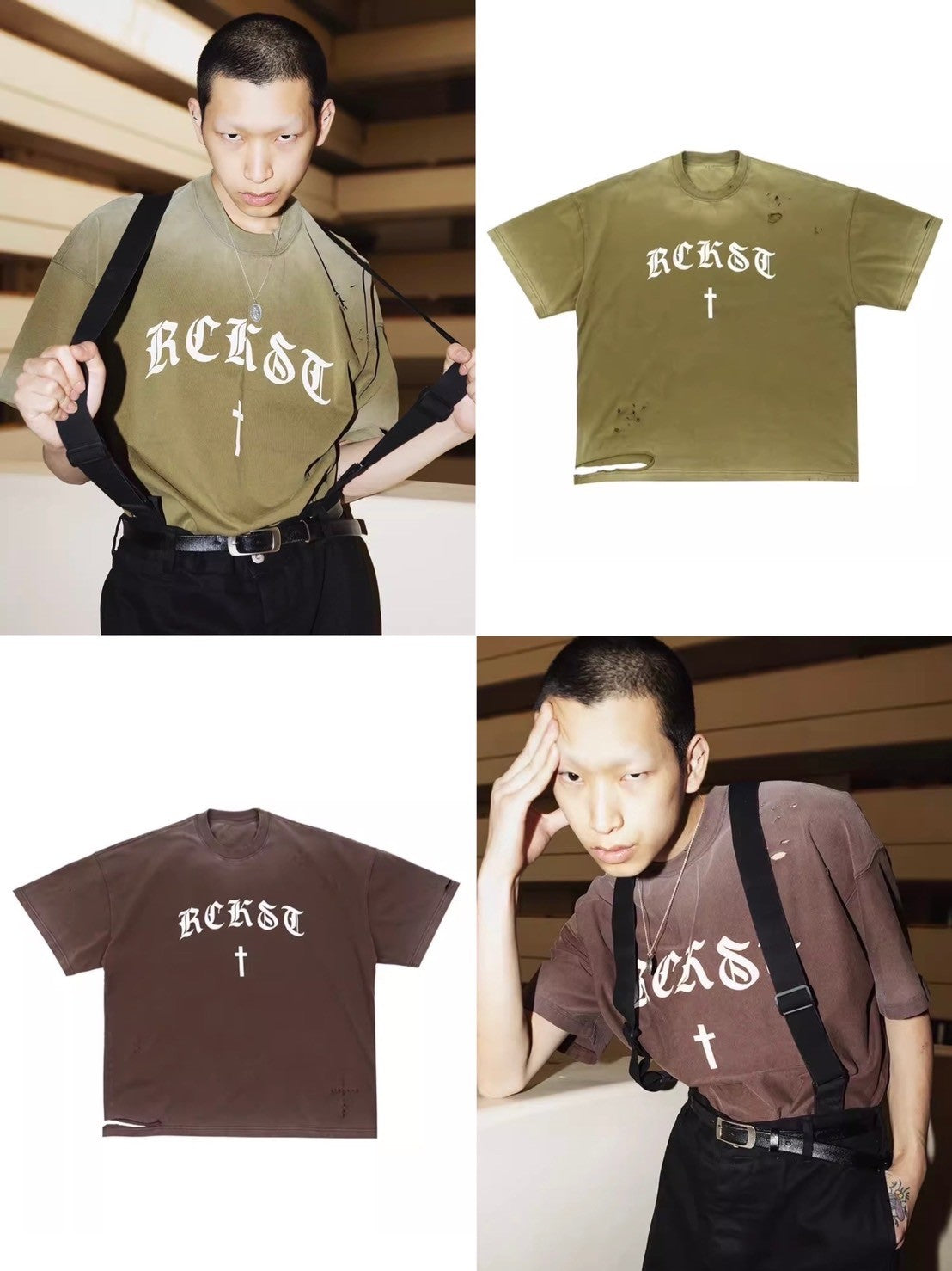 【ROCKSTA】Vandalized Short Sleeve