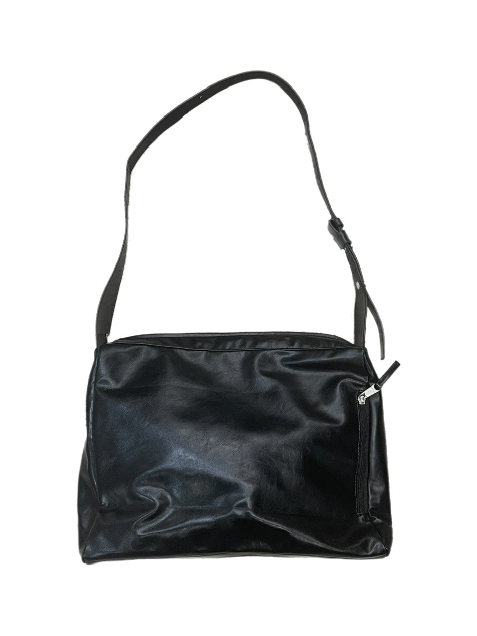 受注制【Chikashitsu +】vegan leather box belt bag (2color)