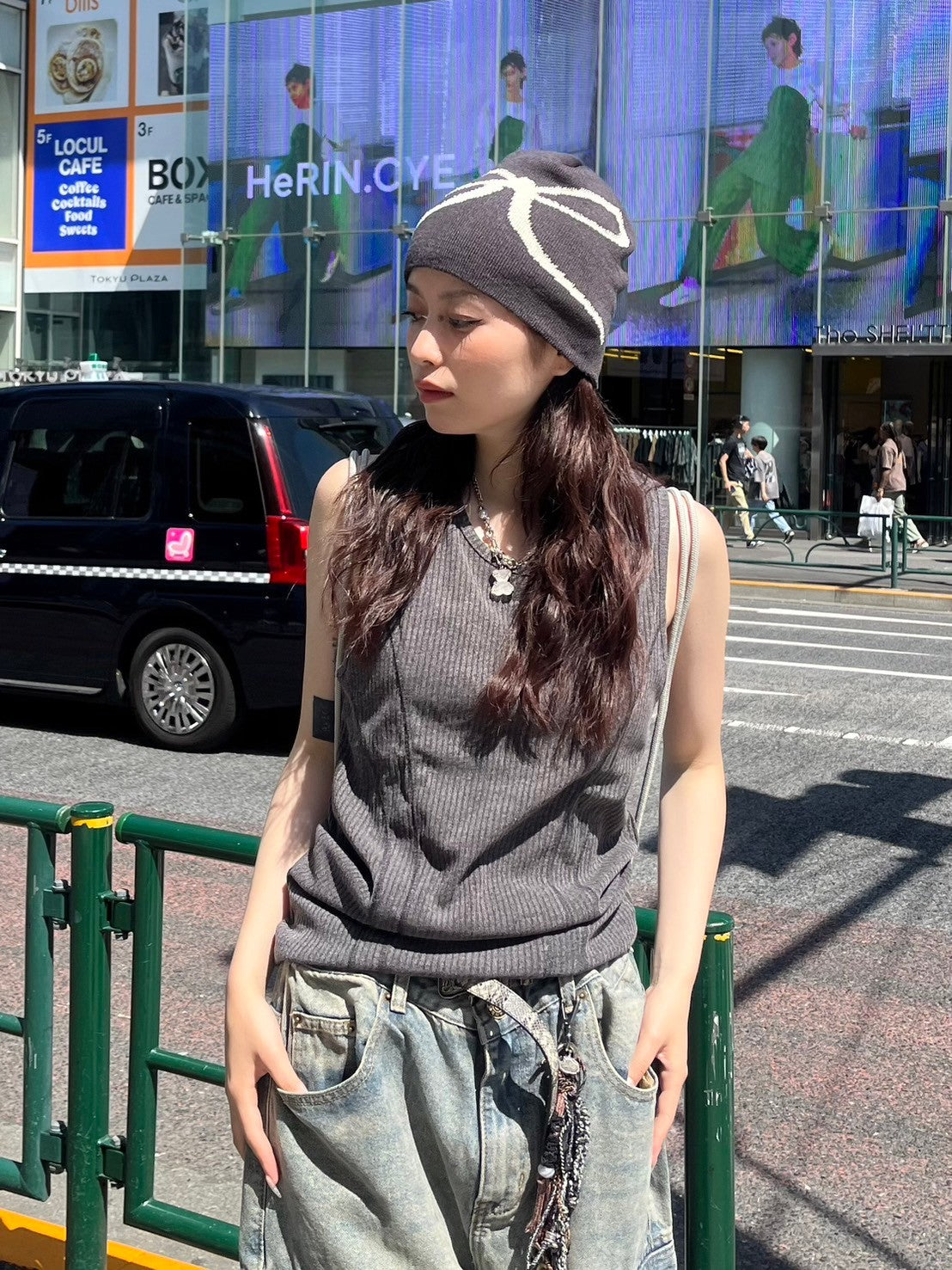 受注制【nmtc +】tight tank top (3color)