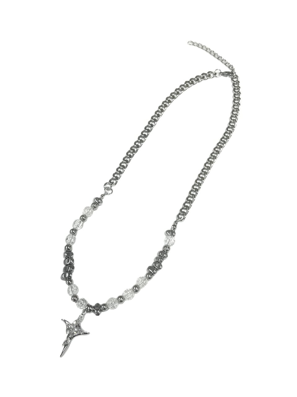 受注制【Never mind the XU】galaxy stone necklace / 【エックスユー ドッグ】ギャラクシーストーンネックレス