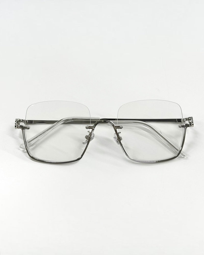 【Chikashitsu +】under frame eyewear / 【チカシツプラス】アンダーフレームアイウェアメガネ