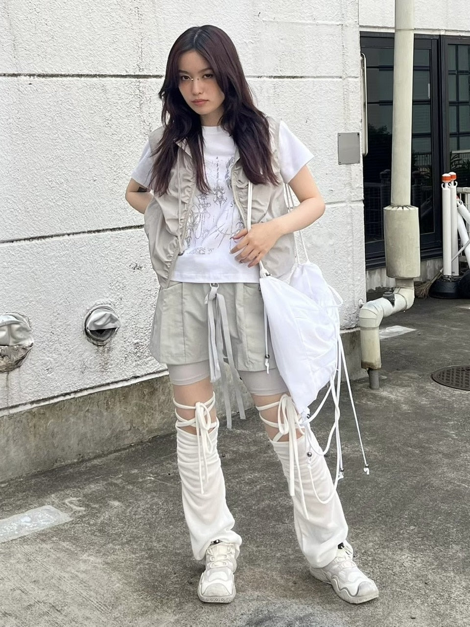 受注制【nmtc +】tattoo crop tee 2(2color)