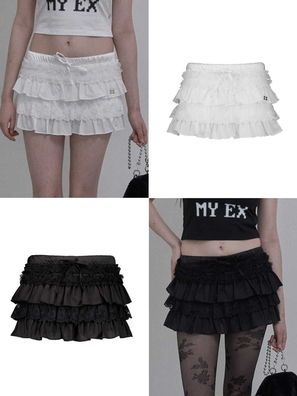 【SETUP‐EXE】TUTU MIX SKRIT PANTS