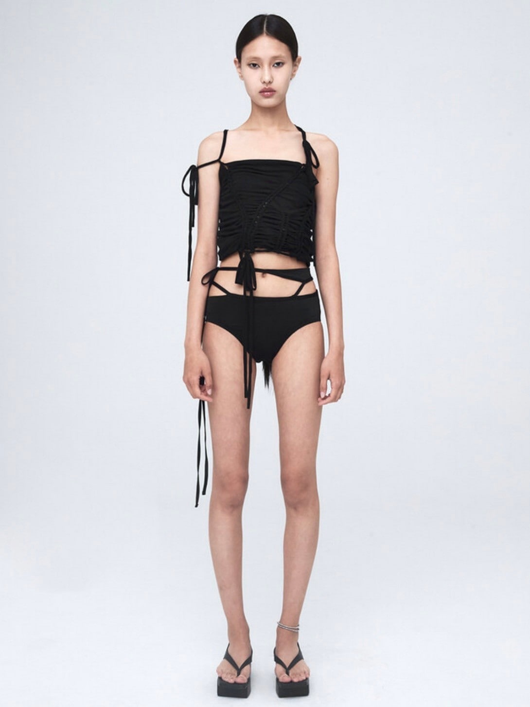 【NACHE】BRAID DROP SLEEVELESS