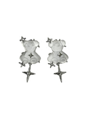 受注制【Never mind the XU】galaxy bear pierce