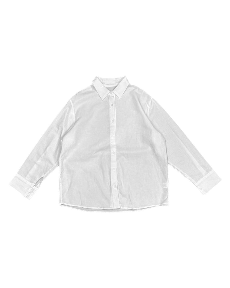 受注制【OaKS】loose fit cotton shirt