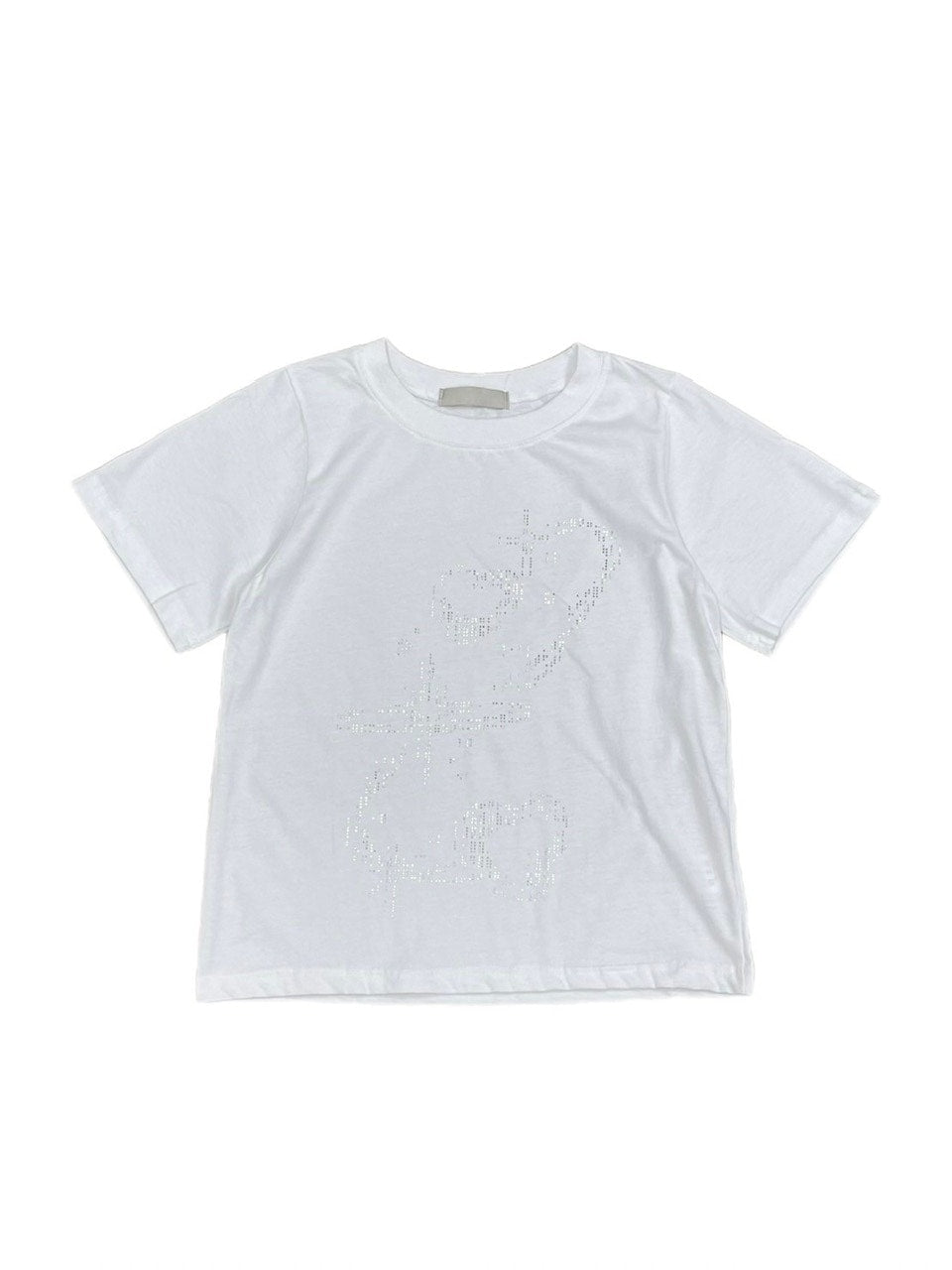 受注制【OaKS】twinkle cropped t-shirt (2color)