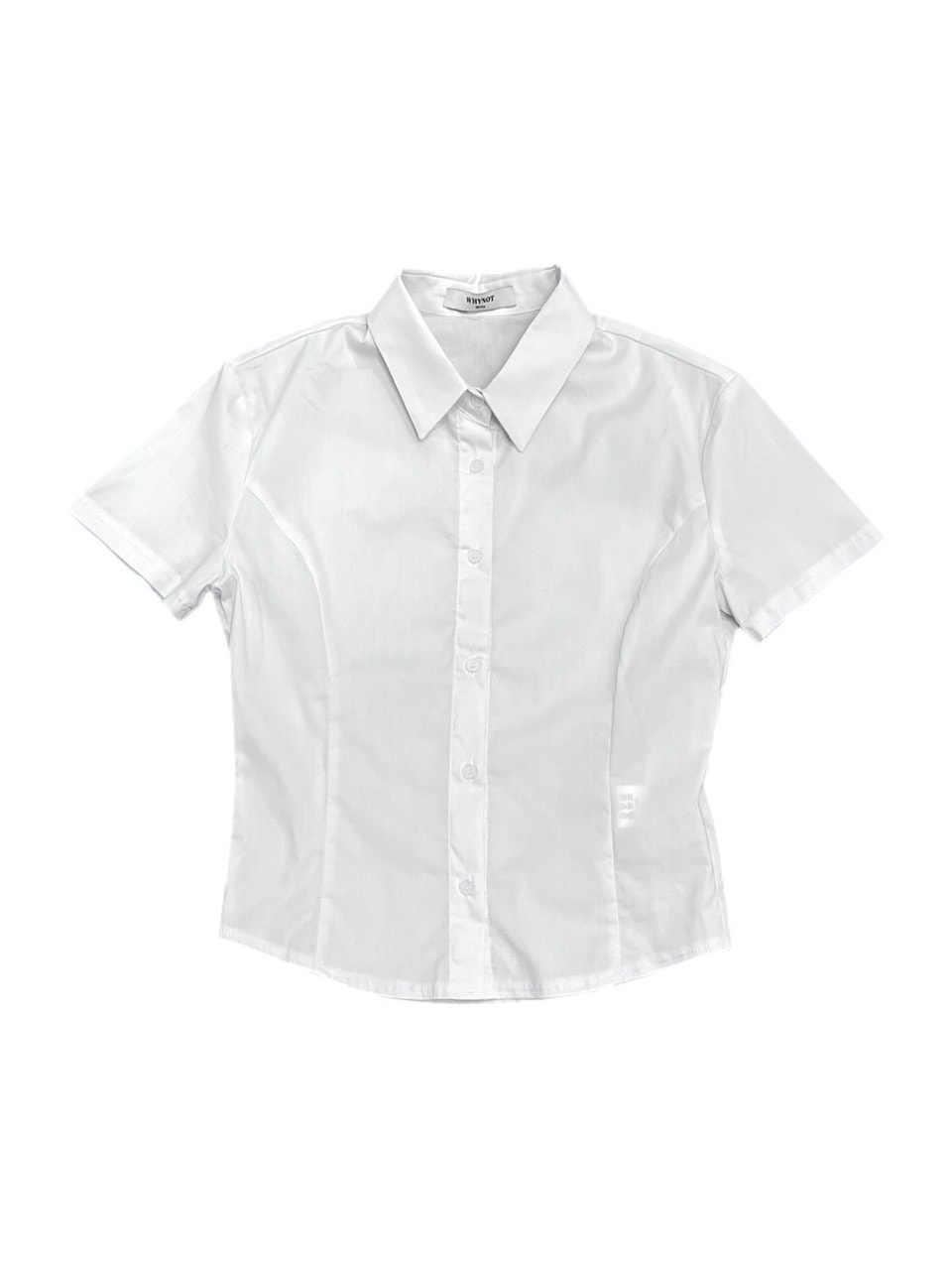 受注制【OaKS】cropped half sleeve shirt (3color)