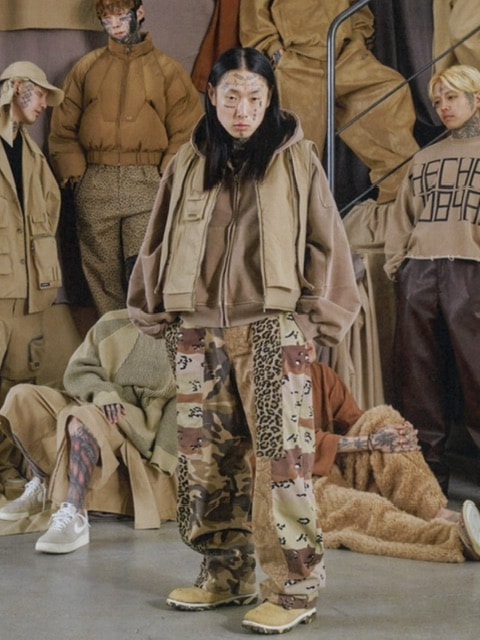 【AJOBYAJO】Vintage Pigment Zip-Up Hoodie