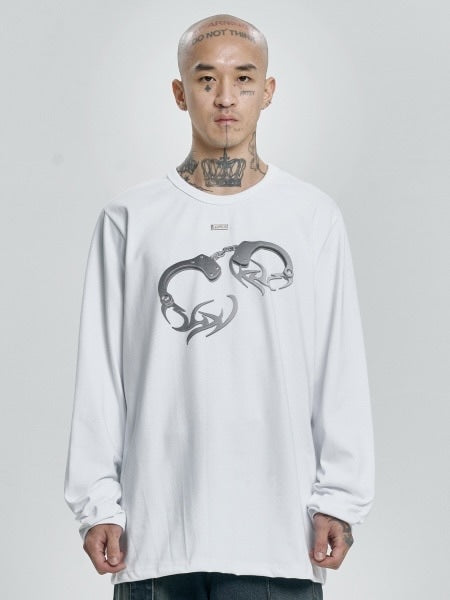 【AJOBYAJO】Tribal AJO Handcuffs Long Sleeves T-Shirt