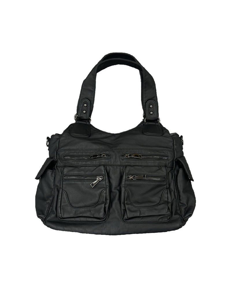 大阪店WEB限定【Chikashitsu +】leather pocket shoulder bag 3