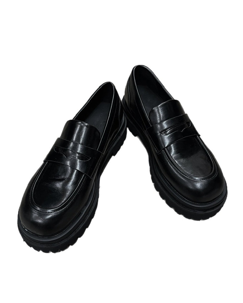 受注制【Chikashitsu +】double sole loafer