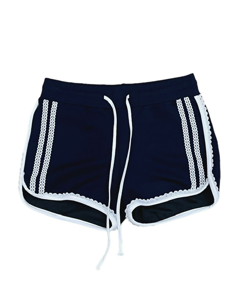 受注制【OaKS】lace short pants (2color)