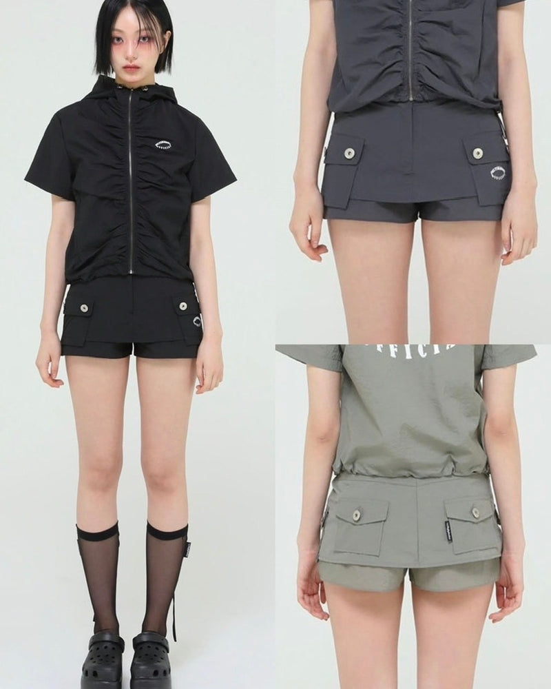 【Uglyshadow】CARGO SKIRT PANTS
