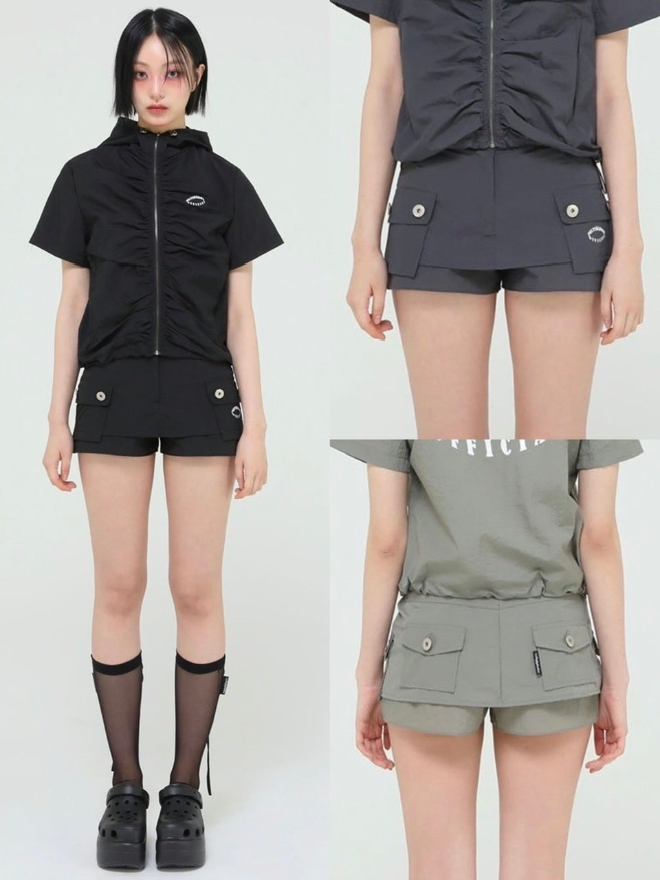 【Uglyshadow】CARGO SKIRT PANTS