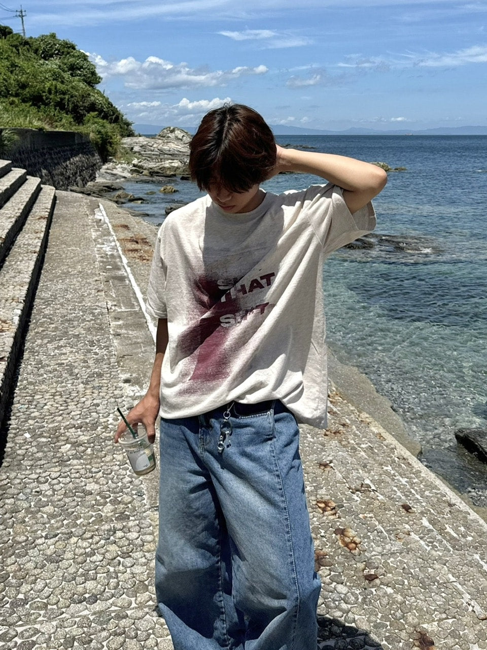 受注制【RENOL】graphic tee 2 (4color)