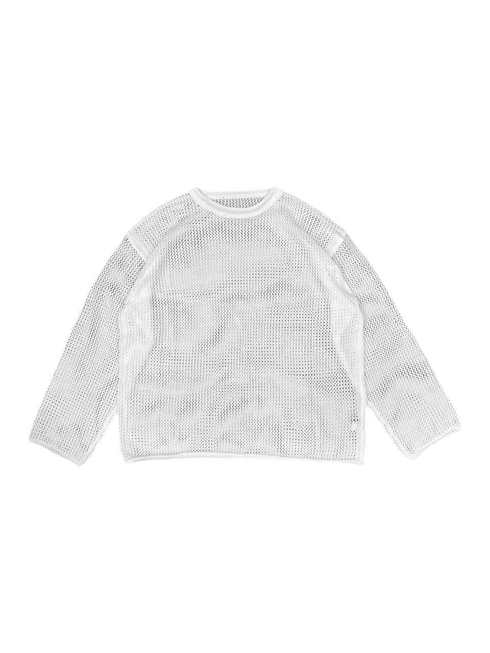 【Chikashitsu +】oversized net summer knit (3color)