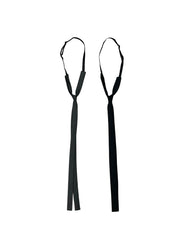 受注制【Never mind the XU】simple narrow tie (2color)