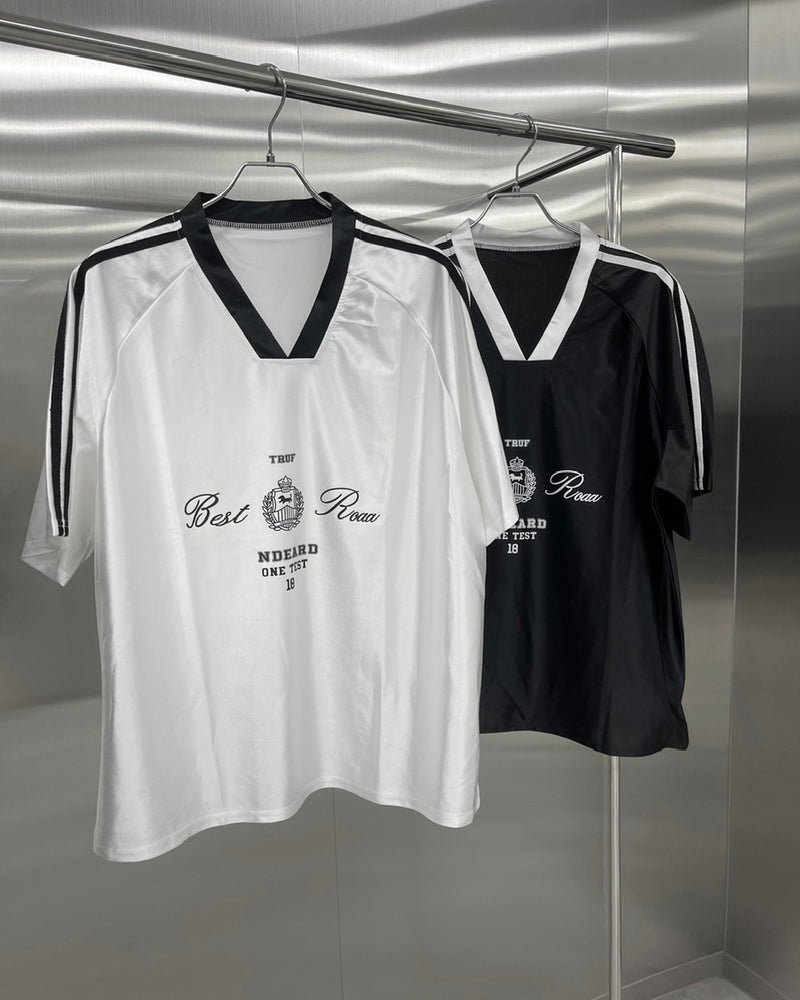 受注制【nmtc +】side line uniform tee (2color)