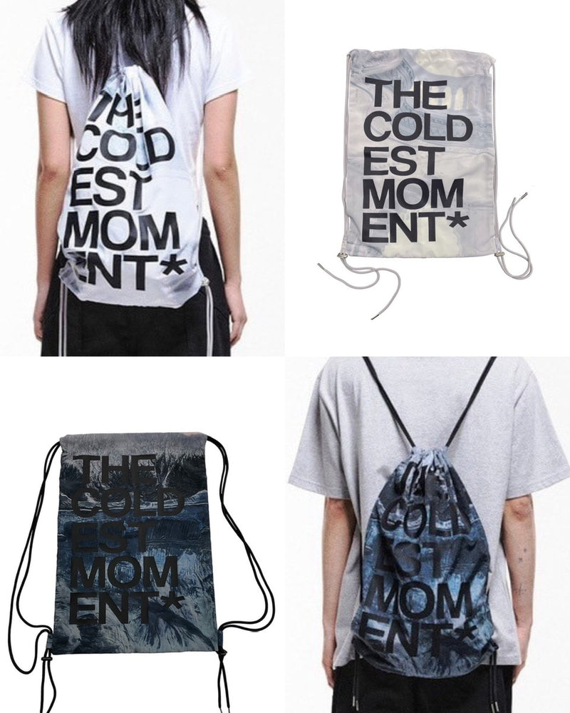 【THECOLDESTMOMENT】TCM logo gym sack