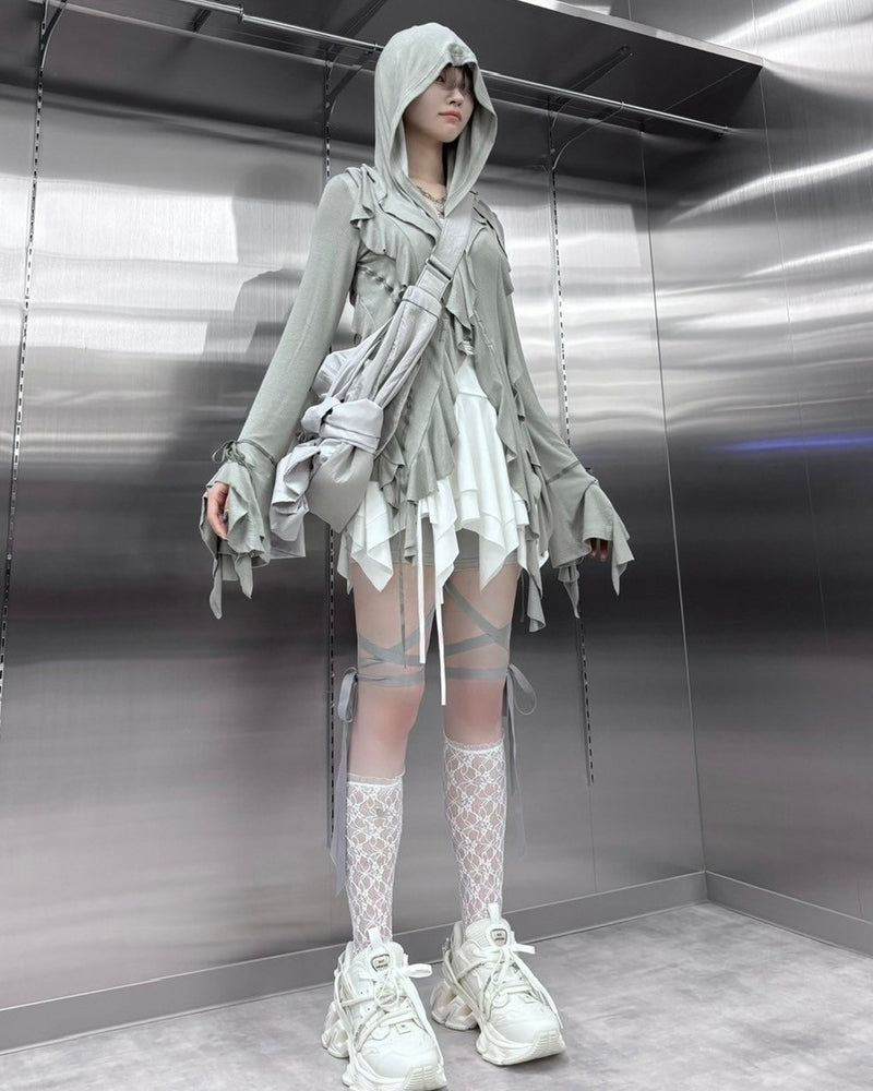 受注制【nmtc +】ribbon leggings (2color)
