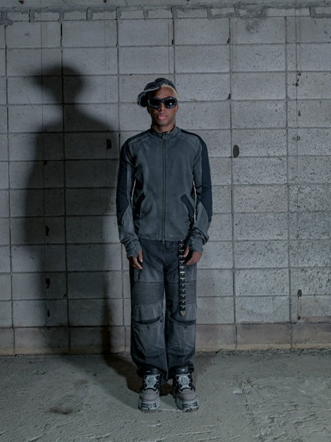 【DIG YOUR OWN GRAVE】WASHING BIKER PANTS