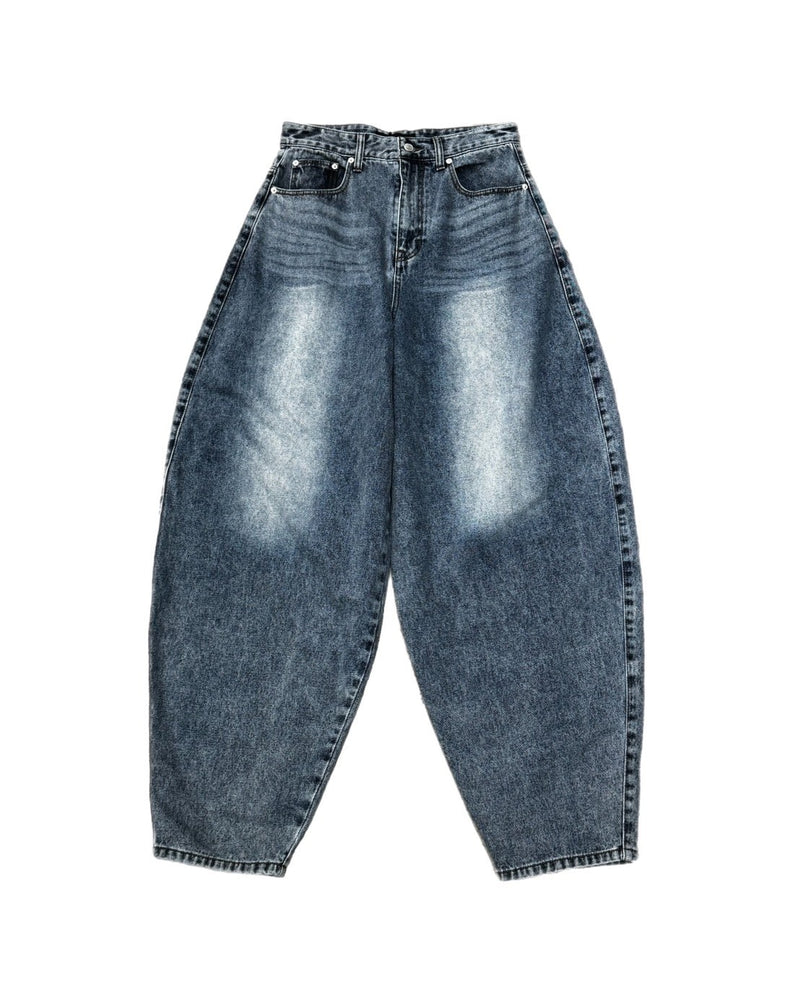 受注制【Chikashitsu +】super buggy denim pants (3color) / 【チカシツプラス】スーパーバギーデニムパンツ