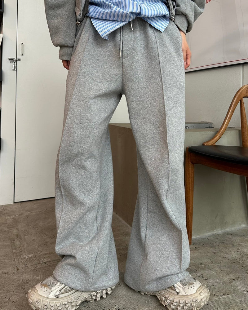 国際配送【LUV CODE】center press sweat pants