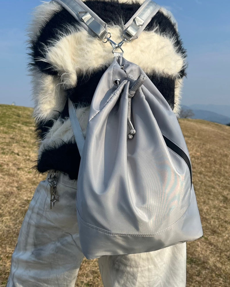 国際配送【LUV CODE】zip backpack (2color)