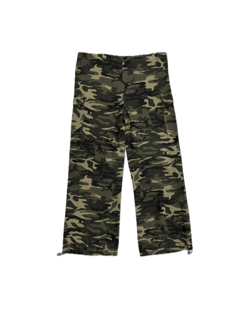 受注制【oaks】camo cargo wide pants