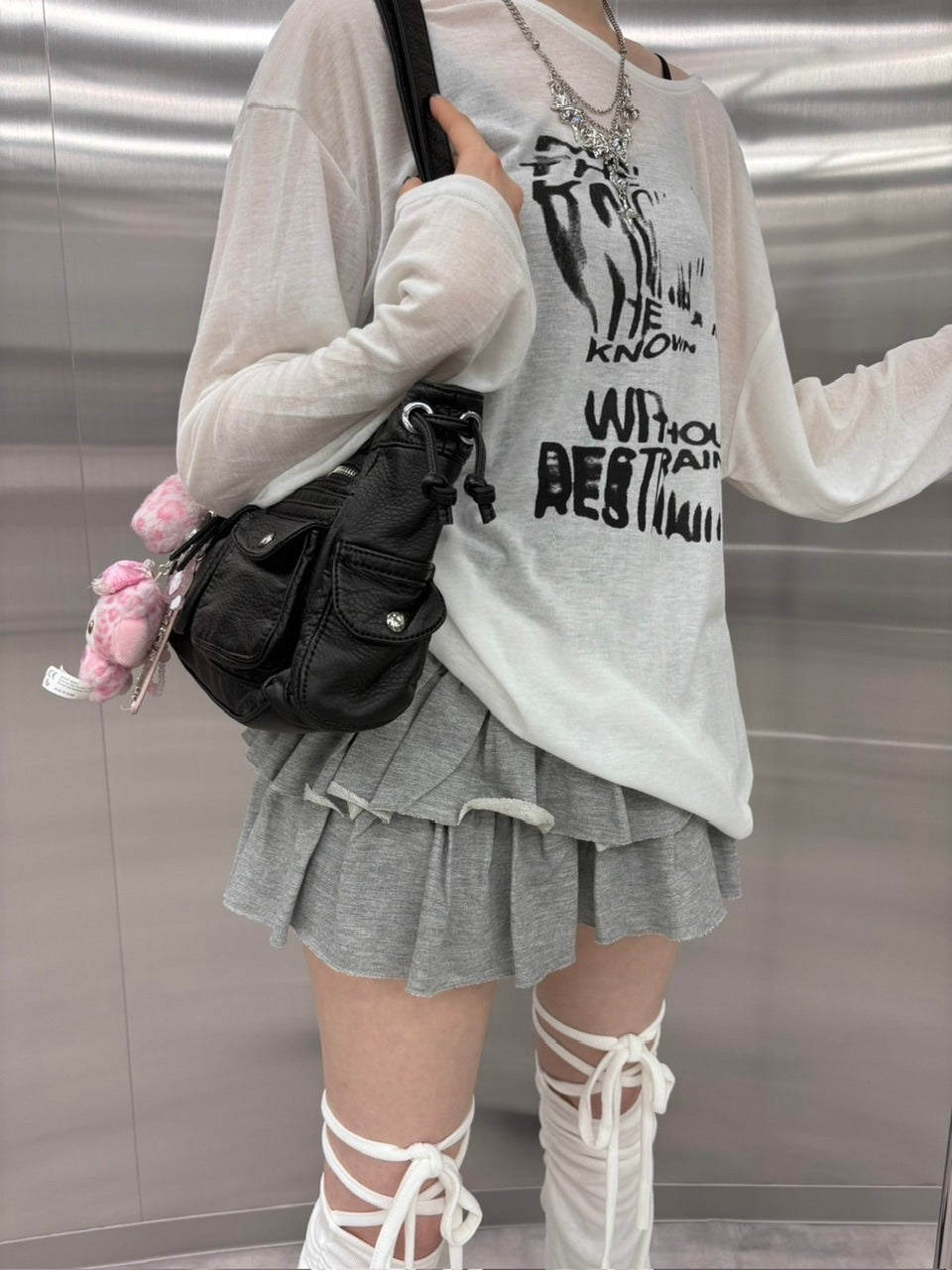 受注制【nmtc +】frill mini skirt 2 (4color)