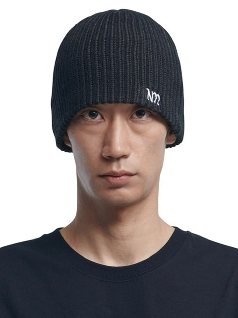 帽子 CALME _loose fit beanie BLACK NOMANUAL】NM CAGE BEANIE – PRESSING WEB SHOP