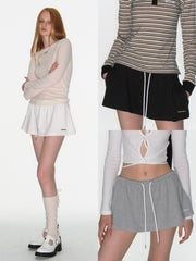 【CRANK】MICRO FLARED SKIRT