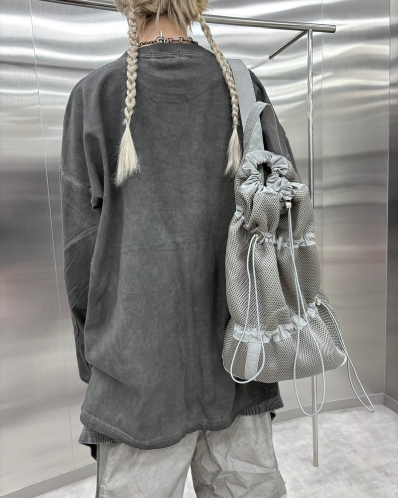 受注制【nmtc +】mesh cross bag (3color)